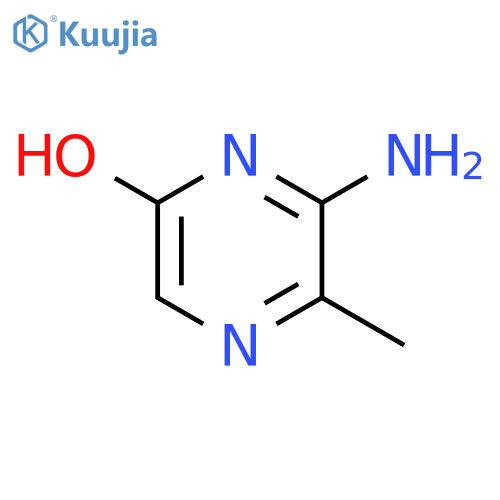 2(1H)-Pyrazinone,6-amino-5-methyl- structure