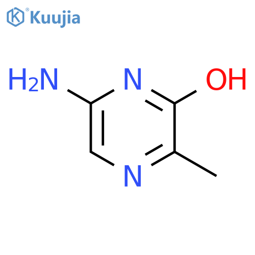 2(1H)-Pyrazinone,6-amino-3-methyl- structure