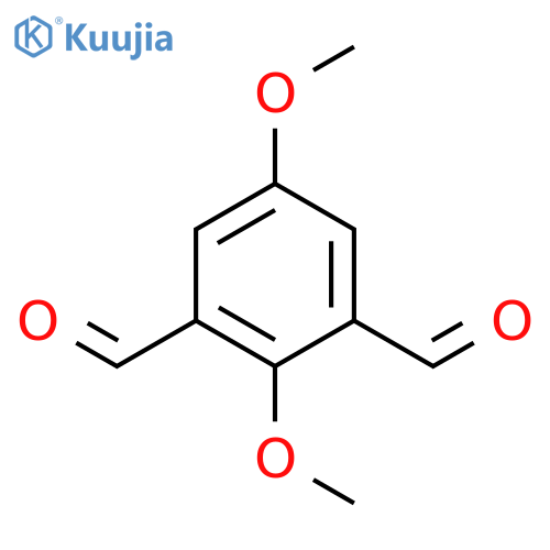 1,3-Benzenedicarboxaldehyde, 2,5-dimethoxy- structure