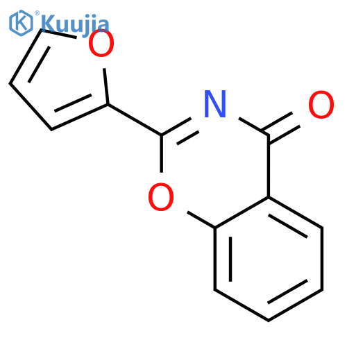 4H-1,3-Benzoxazin-4-one, 2-(2-furanyl)- structure