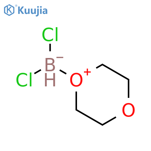 Boron,dichloro(1,4-dioxane-kO1)hydro-, (T-4)- structure