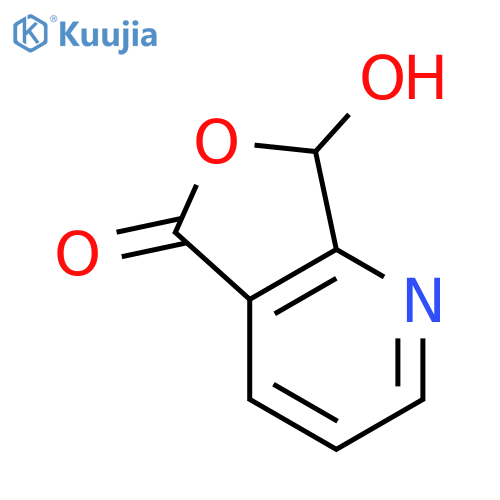 Furo[3,4-b]pyridin-5(7H)-one,7-hydroxy- structure