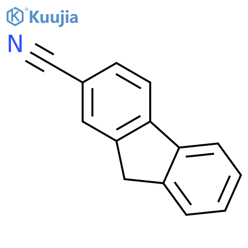 9H-Fluorene-2-carbonitrile structure