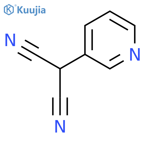 2-(3-pyridinyl)-Propanedinitrile structure