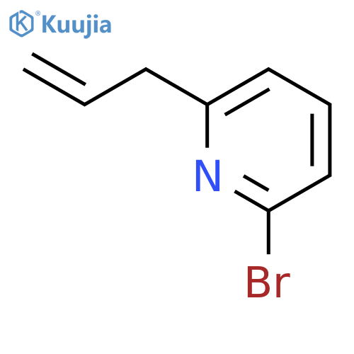 2-bromo-6-(prop-2-en-1-yl)pyridine structure