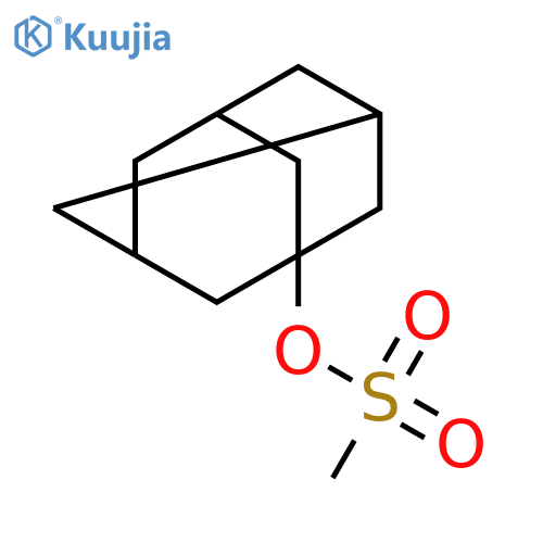 Tricyclo[3.3.1.13,7]decan-1-ol,1-methanesulfonate structure