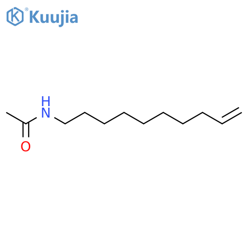 N-Dec-9-enylacetamide structure