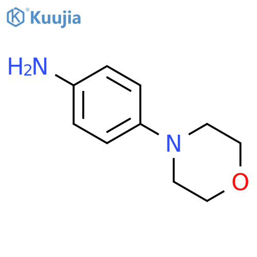 4-(morpholin-4-yl)aniline structure