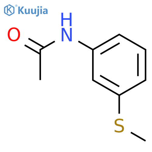3-Acetamidothioanisole structure