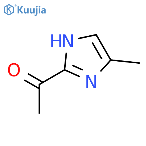 1-(4-Methyl-1H-imidazol-2-yl)ethanone structure