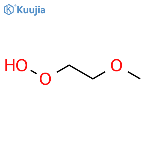 Hydroperoxide, 2-methoxyethyl structure