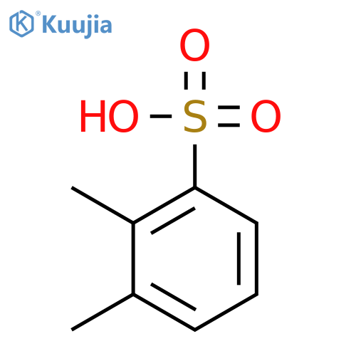 2,3-dimethylbenzene-1-sulfonic acid structure