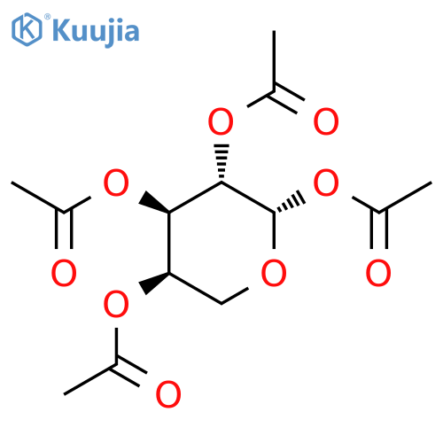 1,2,3,4-Tetra-O-acetyl-b-D-arabinopyranose structure