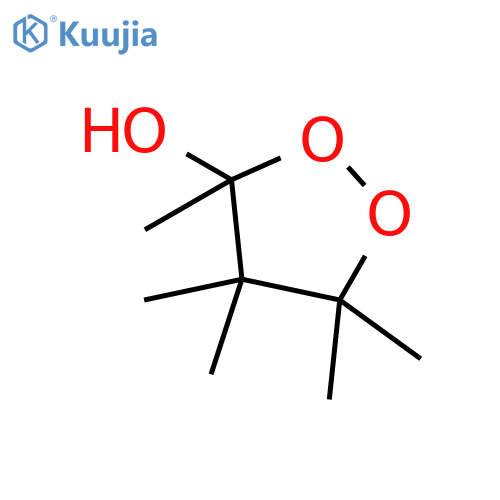 1,2-Dioxolan-3-ol, 3,4,4,5,5-pentamethyl- structure