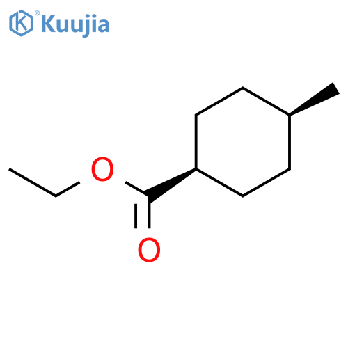 Cyclohexanecarboxylic acid, 4-methyl-, ethyl ester, cis- structure