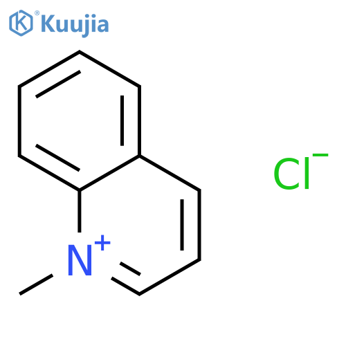 Quinolinium, 1-methyl-,chloride (1:1) structure