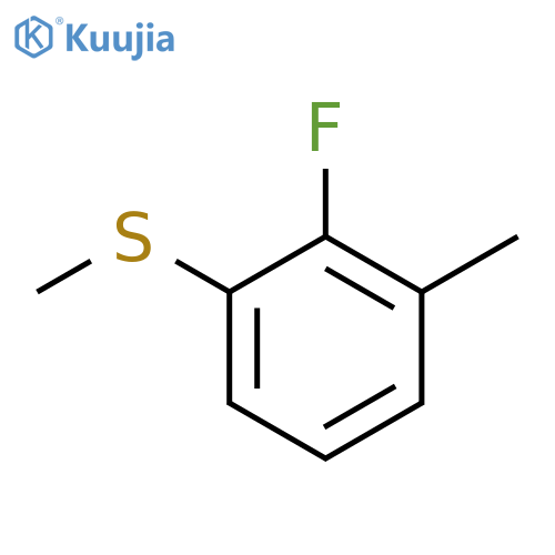 Benzene,2-fluoro-1-methyl-3-(methylthio)- structure