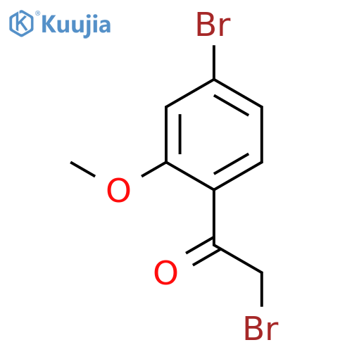 2-Bromo-1-(4-bromo-2-methoxyphenyl)-Ethanone structure