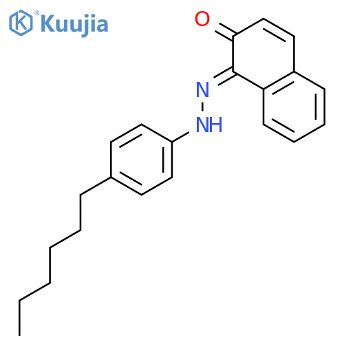1,2-Naphthalenedione, 1-[(4-hexylphenyl)hydrazone] structure