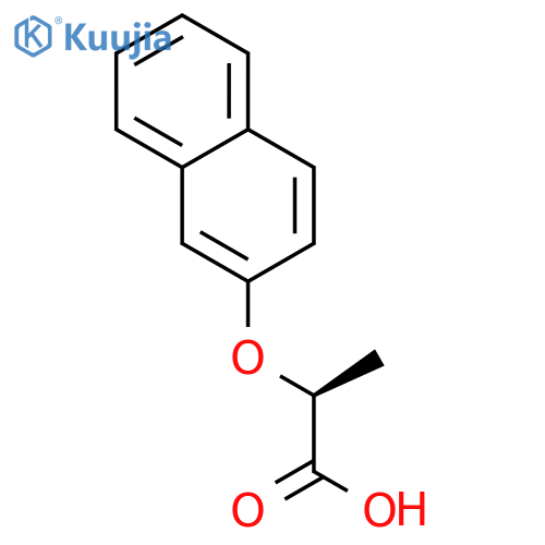 (2S)-2-(naphthalen-2-yloxy)propanoic Acid structure