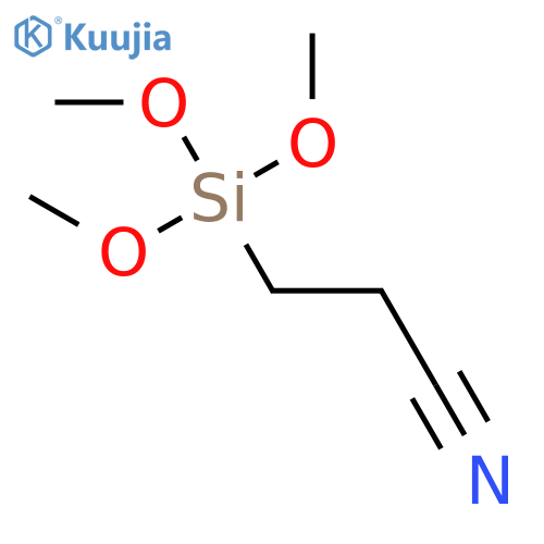 2-Cyanorthyltrimethoxysilane structure