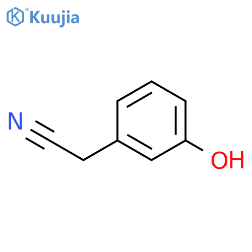 2-(3-Hydroxyphenyl)acetonitrile structure