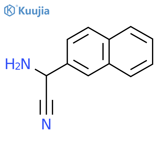 2-Amino-2-(naphthalen-2-yl)acetonitrile structure