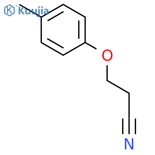 3-(4-Methylphenoxy)propanenitrile structure