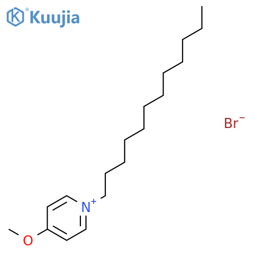 Pyridinium, 1-dodecyl-4-methoxy-, bromide structure