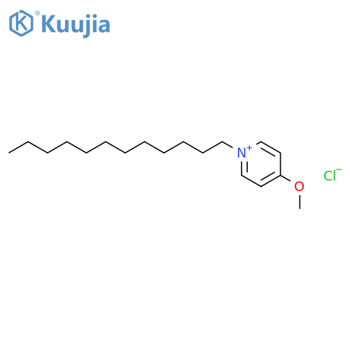 Pyridinium, 1-dodecyl-4-methoxy-, chloride structure