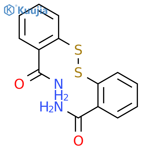 Benzamide,2,2'-dithiobis- structure