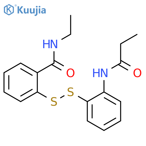 Benzamide,2,2'-dithiobis[N-ethyl- (6CI,7CI,8CI,9CI) structure