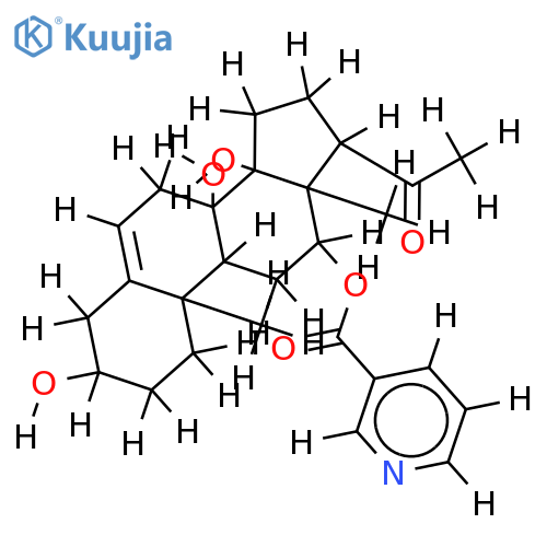 12-O-Nicotinoylisolineolone structure