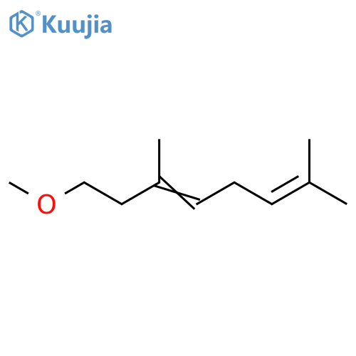 2,5-Octadiene,8-methoxy-2,6-dimethyl- structure
