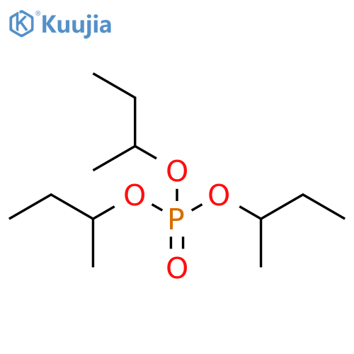 Phosphoric acid,tris(1-methylpropyl) ester structure