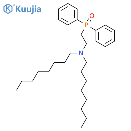 N-[2-(Diphenylphosphoryl)ethyl]-N-octyloctan-1-amine structure