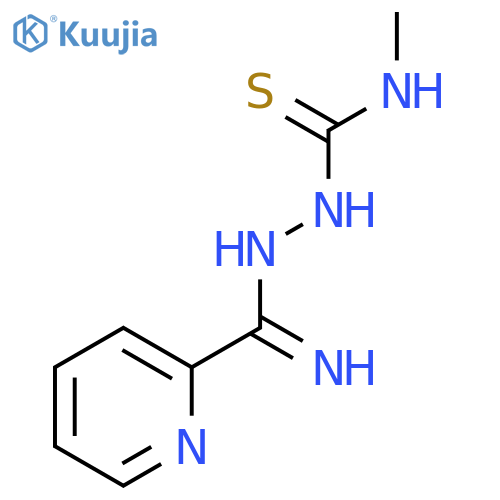 2-Pyridinecarboximidic acid, 2-[(methylamino)thioxomethyl]hydrazide structure