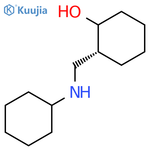 Cyclohexanol, 2-[(cyclohexylamino)methyl]-, (2R)- structure