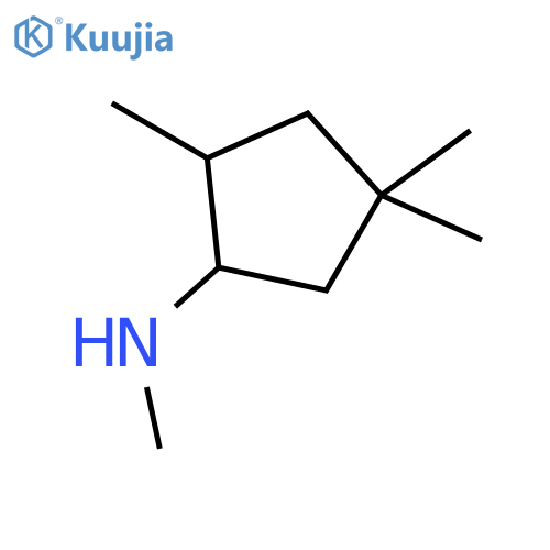 Cyclopentanamine, N,2,4,4-tetramethyl- structure