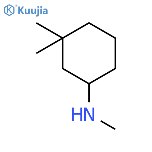N,3,3-trimethylcyclohexan-1-amine structure