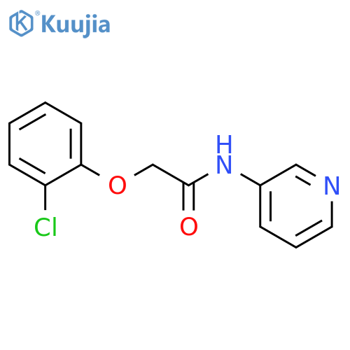 Acetamide,2-(2-chlorophenoxy)-N-3-pyridinyl- structure