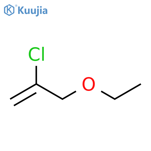 1-Propene, 2-chloro-3-ethoxy- structure