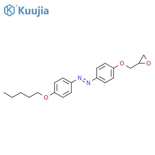 Diazene, [4-(oxiranylmethoxy)phenyl][4-(pentyloxy)phenyl]-, (1E)- structure