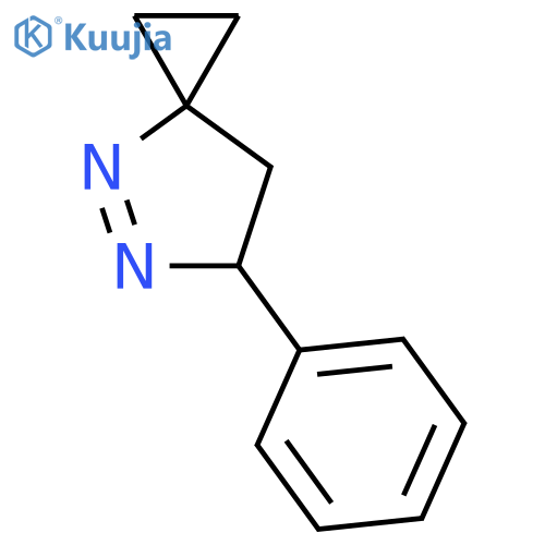 4,5-Diazaspiro[2.4]hept-4-ene, 6-phenyl- structure