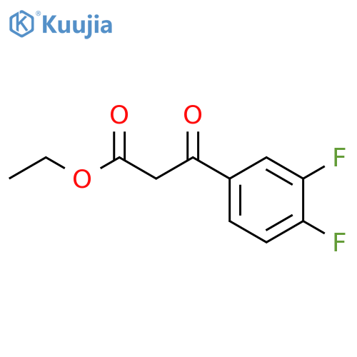 Ethyl 3-(3,4-Difluorophenyl)-3-oxopropanoate structure