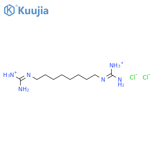 N-(8-carbamimidamidooctyl)guanidine dihydrochloride structure