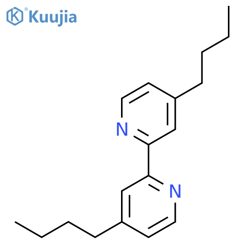 2,2'-Bipyridine, 4,4'-dibutyl- structure