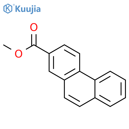 Methyl phenanthrene-2-carboxylate structure