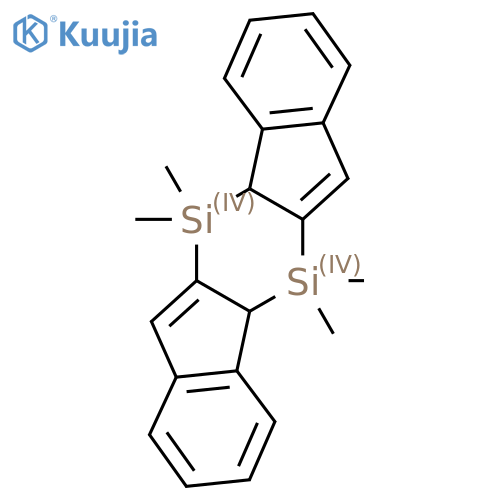 5,5,11,11-Tetramethyl-4b,5,10b,11-tetrahydrodiindeno[2,1-b:2',1'-e][1,4]disiline structure