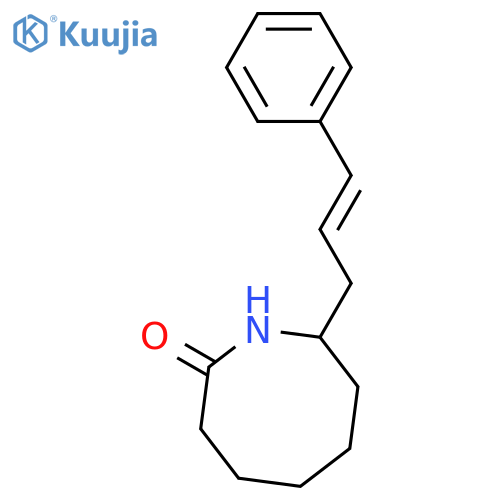 2(1H)-AZOCINONE, HEXAHYDRO-8-(3-PHENYL-2-PROPENYL)- structure